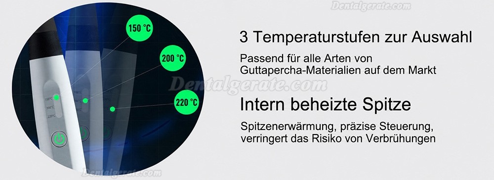 Denjoy® iPack Guttapercha-Obturationssystem Obturationsstift Kabellos Denjoy® iPack Guttapercha-Obturationssystem Obturationsstift Kabellos